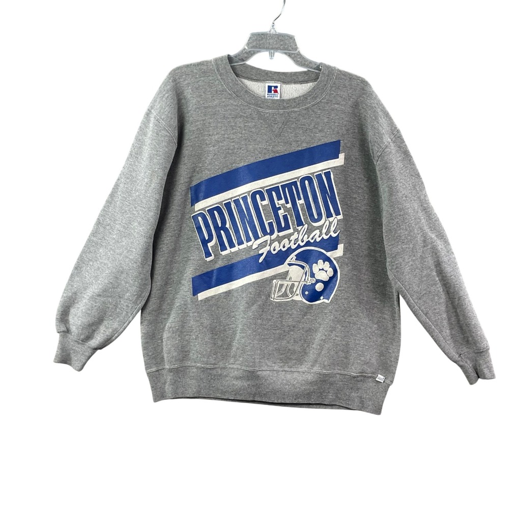 Russell Vintage Sweatshirt Mens XXL Gray Princeton Football‎ Vintage USA Made